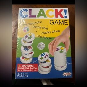 Ami Clack! Magnetic Stacking Game - Vibrant Colors - New in box